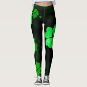 Shamrock St. Patrick Leggings (Voorkant)