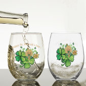 Shamrock ST Patrick Wijnglas Zonder Voet
