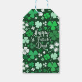 Shamrock St Patrick's Cadeaulabel (Voorkant)