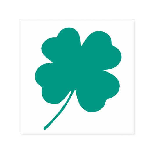 Shamrock St. Patrick's Day 4Shannon Zelfinktende Stempel (Design)