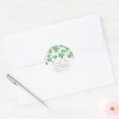 Shamrock St. Patrick's Day Baby Borrel Ronde Sticker (Envelop)