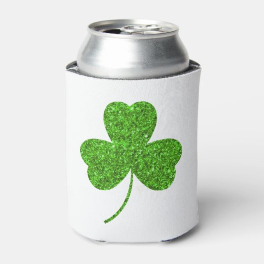 Shamrock St. Patrick's Day Blikjeskoeler (Blikje Voorkant)