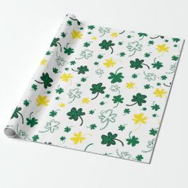 Shamrock St. Patrick's Day Cadeaupapier