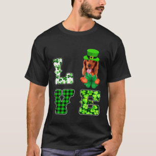 Shamrock St Patricks Day Cocker Spaniel My Lucky C T-shirt
