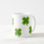 Shamrock St. Patrick's Day Cup (Mok) Koffiemok (Voorkant rechts)