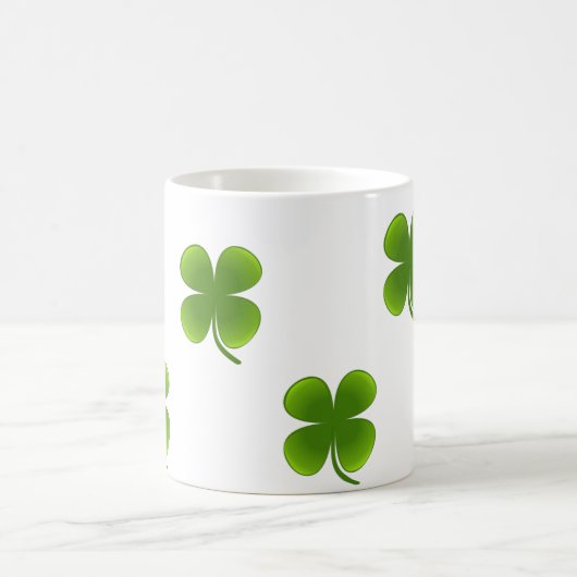 Shamrock St. Patrick's Day Cup (Mok) Koffiemok (Center)