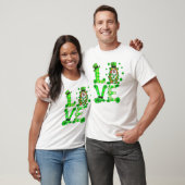 Shamrock St Patricks Day Dabbing T-shirt (Unisex)