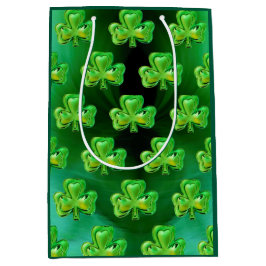 Shamrock St Patrick's Day Gift Bag Medium Cadeauzakje