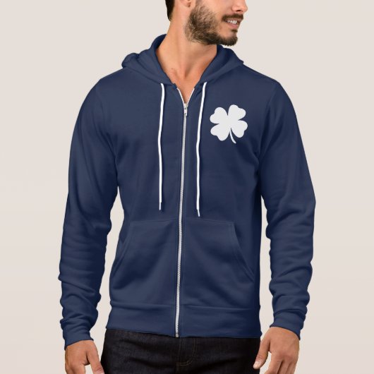 Shamrock St Patricks Day Ierland Groene klaver Hoodie (Voorkant)