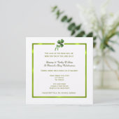  Shamrock St. Patrick's Day Invitation Kaart (Staand voorkant)
