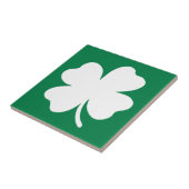 Shamrock St Patricks Day Ireland Tegeltje (Zijkant)