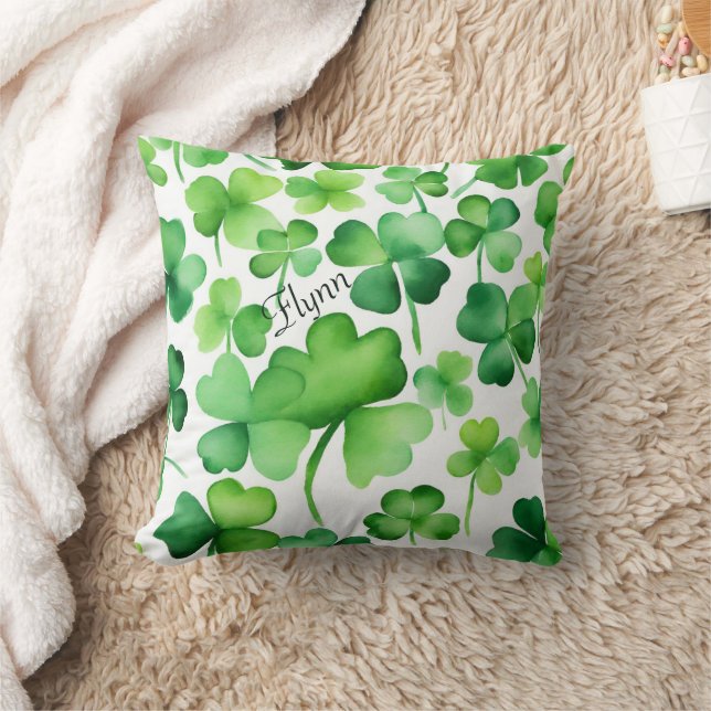 Shamrock St Patricks Day Kussen (Deken)