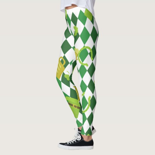 Shamrock St. Patrick's Day Leggings (Links)