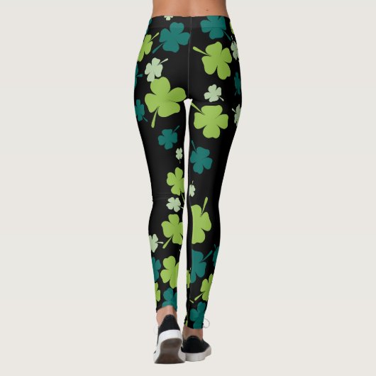 Shamrock St. Patrick's Day Leggings (Achterkant)