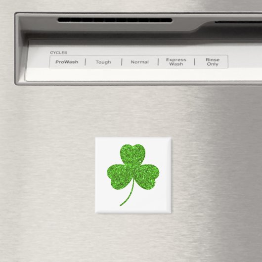Shamrock St. Patrick's Day Magneet (Insitu (Vaatwasser))