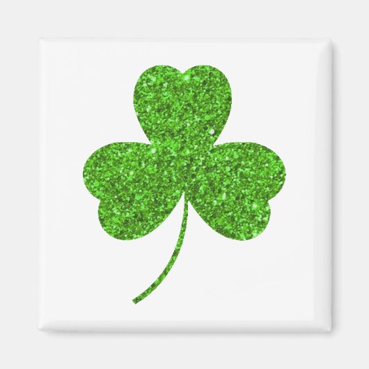 Shamrock St. Patrick's Day Magneet (Voorkant)