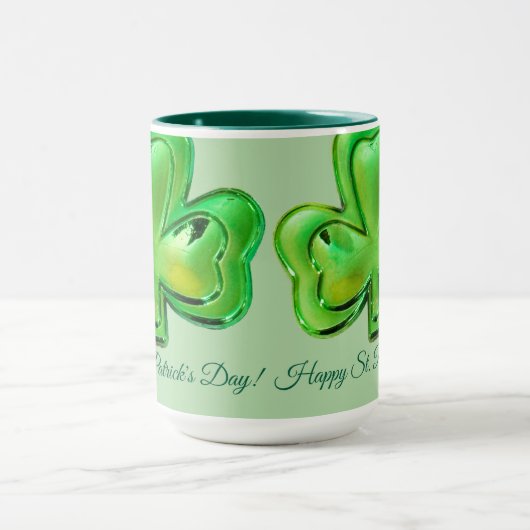 Shamrock St. Patrick's Day Mug Mok (Midden)