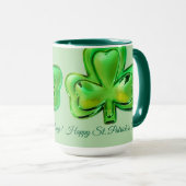 Shamrock St. Patrick's Day Mug Mok (Voorkant rechts)