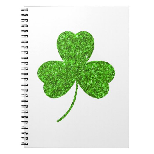 Shamrock St. Patrick's Day Notitieboek (Voorkant)