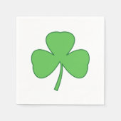 Shamrock St. Patrick's Day Party servetten (Voorkant)
