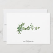  Shamrock St. Patrick's Day Poem Feestdagenkaart (Achterkant)