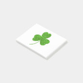 Shamrock St. Patrick's Day Post-it® Notes (Schuin)