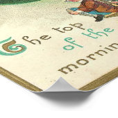 Shamrock  St. Patrick's Day Poster (Hoek)