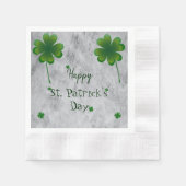 Shamrock St. Patrick's Day Servet (Voorkant)