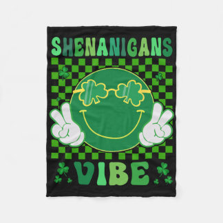 Shamrock St. Patrick's Day-shirts vrouwen mannen k Fleece Deken