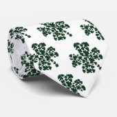 Shamrock St Patricks Day Stropdas (Opgerold)