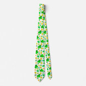 Shamrock St. Patrick's Day Stropdas (Voorkant)