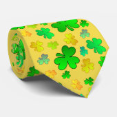 Shamrock St. Patrick's Day Stropdas (Opgerold)
