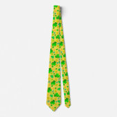 Shamrock St. Patrick's Day Stropdas (Voorkant)
