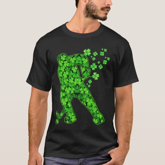 Shamrock St Patrick's Day T-shirt (Voorkant)