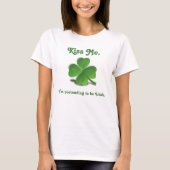 Shamrock St. Patrick's Day T-shirt (Voorkant)