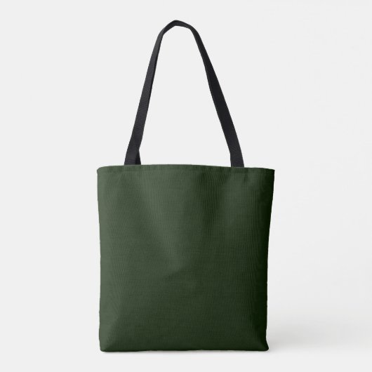 Shamrock St. Patrick's Day Tote Bag (Achterkant)