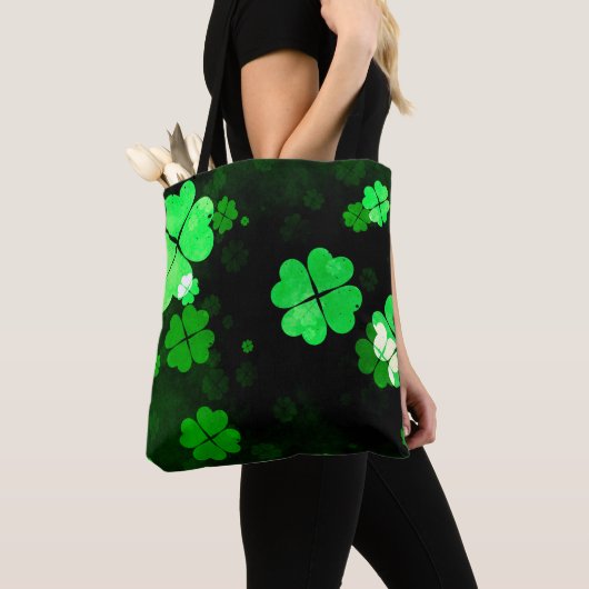 Shamrock St. Patrick's Day Tote Bag (Dichtbij)