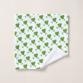 Shamrock St. Patrick's Day Vakantie Bad Handdoek (Wasdoekje)