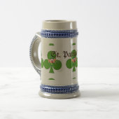Shamrock St. Patrick's Day Vakantie Bierpul (Voorkant links)