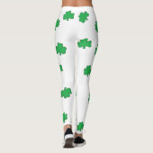 Shamrock St. Patrick's Day Yoga Pants Leggings (Achterkant)