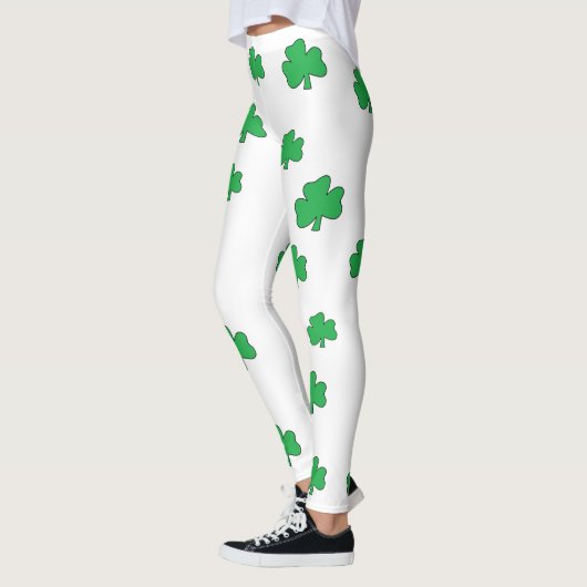 Shamrock St. Patrick's Day Yoga Pants Leggings (Links)