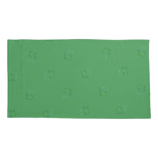 Shamrock St. Patrick's Kussensloop (Achterkant-Links)