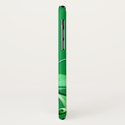 Shamrock St. Patrick's W/Name Case-Mate iPhone Case (Achterkant/links)