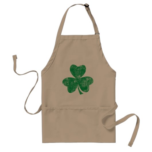 Shamrock Standaard Schort (Voorkant)