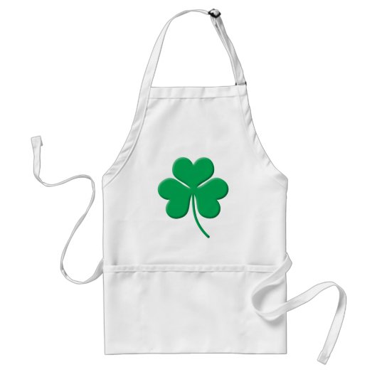 Shamrock Standaard Schort (Voorkant)