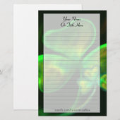 Shamrock Stationery Briefpapier (Voorkant / Achterkant)
