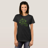 Shamrock Stethoscope Clover St Patricks Day Nurse  T-shirt (Voorkant volledig)