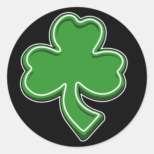 Shamrock sticker (Voorkant)