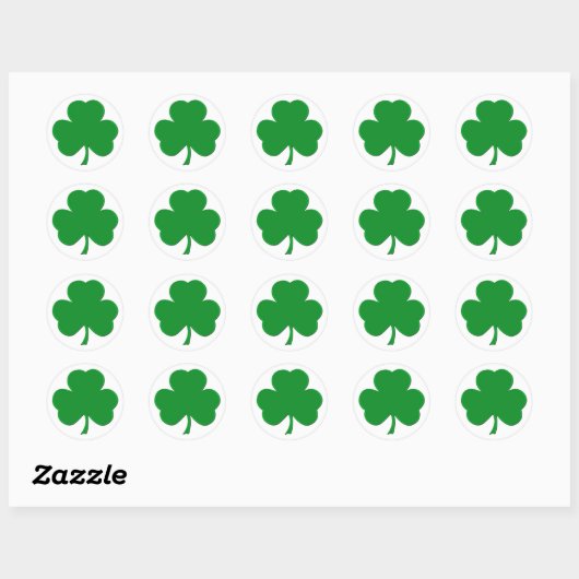 Shamrock Sticker (Vel)