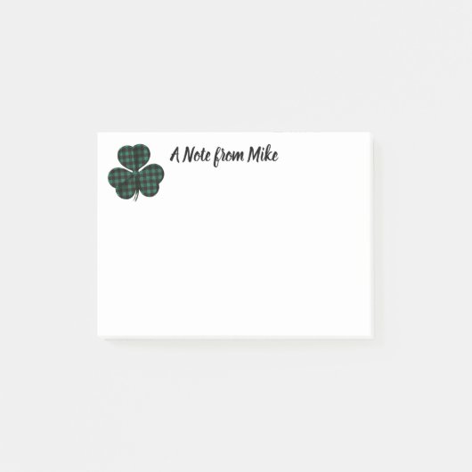 Shamrock Sticky Notes (Voorkant)